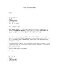 Sample Local Donation Request Letter | Templates At Allbusinesstemplates.com