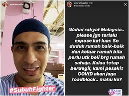Berharap cepat sembuh agar bisa melakukan kegiatan seperti biasanya terutama agar kembali bisa bersua dengan kamu. Ashraf Muslim Minta Rakyat Malaysia Patuh Arahan Pkp News Features Cinema Online