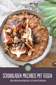 Rezept Fur Schokoladen Milchreis Mit Feigen Rezept Rezepte Comfort Food Kochen