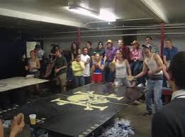 In professional tournaments, the ideal number of glasses is between 6 to 10. Dartmouth Beer Pong Guide