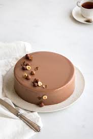 Entremets Chocolat Au Lait Et Noisettes Empreinte Sucree Chocolat Au Lait Chocolat Recette Entremet Chocolat
