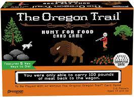Oregon trail card game review (pros and cons) nostalgia—fans rejoice for a faithful recreation of the old computer game. Amazon Com The Oregon Trail Hunt For Food Card Game Based On The Classic Computer Game By Pressman Toys Games