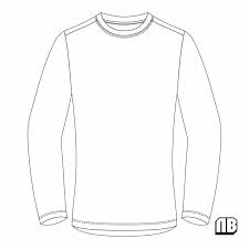 Download Template Long Sleeved T Shirt Man Clothing Design Sketches Base Layer Shirt Fashion Inspiration Design