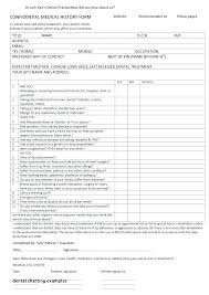 24 Right Dental Patient Chart Template