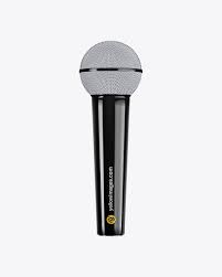 Glossy Microphone Mockup In Object Mockups On Yellow Images Object Mockups Mockup Free Psd Mockup Psd Free Mockup