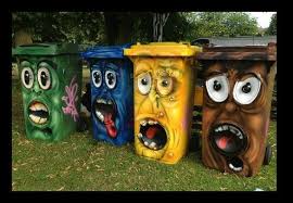 Wheelie Bins Street Art Graffiti Street Art Urban Street Art