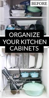 This will be your next step when after your problem list is finished. How To Organize Kitchen Cabinets Do You Need To Declutter Your Kitchen Cabinets Follow These T Life Kitchen Pantry Organization Kitchen Cabinet Organization