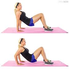 Floor Tricep Dips Easy Workouts Tricep Dips Bikini Body Workout