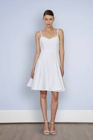 Isabella Backless Short White Rehearsal Dinner And Wedding Dress Jane Summers