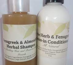 Organic Fenugreek Hair Care Bundle Herbal Shampoo Etsy Ayurveda Hair Herbal Shampoos Ayurvedic Hair Care