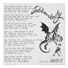 'it seems very pretty,' she said when she had finished it, 'but it's rather hard to understand!' (you see she didn't like to confess, even to herself, that she couldn't. Jabberwocky Poem Poster Zazzle Com In 2021 Jabberwocky Poem Jabberwocky Alice In Wonderland Poster