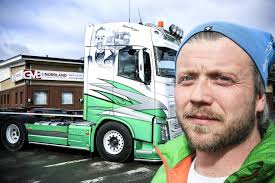 Lastbilschaufför hedrar sin döde bror på länets vägar