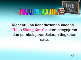 We did not find results for: Pelbagai Teka Silang Kata Sejarah Tingkatan 3 Bab 1 Yang Sangat Terhebat Untuk Guru Guru Lihat Cikgu Ayu