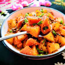 Spicy Potato And Ham Chinese Street Food Easyfoodcook Recipe Chinese Street Food Spicy Recipes Street Food