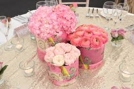Pink Hat Boxes Centerpieces 4 Seasons Flowers Flower Box Gift Hat Box Flowers Gazebo Decorations