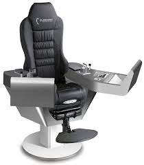 ship seat helm with built in pilot console commander xxl cleemann chair systems video game rooms gaming room setup chair