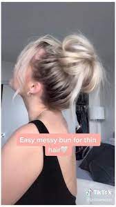 Hairstyles For Thin Hair Videos Hairstyles For Thin Hair Long Thin Hair Medium Thin Hair