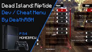 5 select numpad key : Dead Island Riptide 1 03 Ps4 Dev Cheat Menu By Deathrgh Psxhax Psxhacks