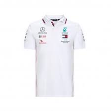 Polo Ferrari F1 Red Bull Mercedes Wrc Formule 1 Rallye Sur Oreca Store Amg Petronas Mercedes Amg Polo Shirt White
