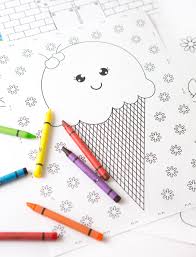 These mini takes on ice cream cake are loaded with possibilities. Ice Cream Coloring Pages Design Eat Repeat