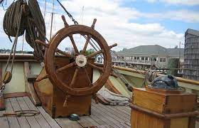 It is connected to a mechanical, electric servo, or hydraulic system which alters the vertical angle of the vessel's rudder relative to its hull. What Is A Pirate Ship Steering Wheel Called Proper Name