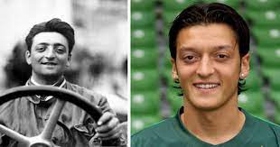 Enzo ferrari, an italian motor racing driver and founder of the ferrari automobile marque, was born in 1898 and died in 1988 at the age of ninety. This Is Weird Mesut Ozil And Enzo Ferrari Look Like Twins