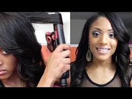 Kipozi professional frizz free flat iron, 1 inch, matte black. How To Curl Your Hair With Flat Iron Straightener Youtube