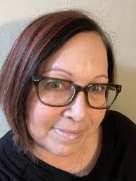 Liz Rectangle Crystal Kahki Glasses for Women