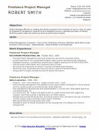 Project managers are involved in taking charge of a specific skills : Freelance Project Manager Resume Samples Qwikresume