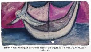 He designed sets and costumes for a sydney production of serge lifar's ballet icarus in 1940. Parables Of Sunlight Sidney Nolan The Religious The Sublime And The Divine In His Painting Acomment