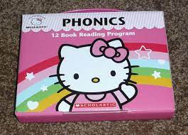 After the alphabet phonics books, the books each feature 15 pages, but keep the same. Hello Kitty Phonics 12 Book Reading Program Angela Jun 9780545476744 Amazon Com Books