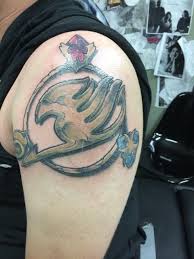 Images of emblems and logos on the fairy tail wiki. Tail Logo Tattoo On Wrist Grey Fairy Tail Logo Tattoo On Left Shoulder Stone Tattoo Fairy Tail Tattoo Fairy Tail Logo