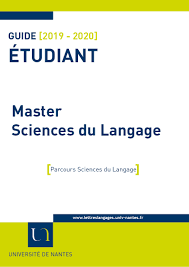 Modèle de lettre de motivation gratuite pour intégrer une modèles de lettre de motivation pour faire une demande d'admission en licence (l1 ou l3) ou pour un diplôme équivalent au sein d'une université. Master Sciences Du Langage Ufr Lettres Et Langages