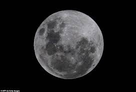 It is one of only two supermoons in 2021, which take place when the moon is at or near its closest point to earth. W7jxfnzrdpj75m