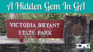 The course is built on steep rolling hills with broad. We Found A Little Gem Victoria Bryant State Park In Georgia Full Time Rv Living Youtube