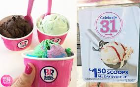 A $1.95 shipping and handling fee is applied to each order. Baskin Robbins All Ice Cream Scoops For Just 1 50 Today December 31st Only Free Stuff Finder