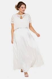Schlicht, elegant & bequem &#10084; Ulla Popken Brautkleid Brautkleid Satin Inklusive Spitzen Jackchen Online Kaufen Otto