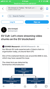 Buy bsv uk directly from binance using a credit quick guide #2: Vin Armani You Can T Stream Straight From Bitcoin Haven T We Just Done That Bitcoincashsv