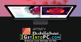 The best free graphic design software app downloads for windows: Serif Affinity Publisher Free Download