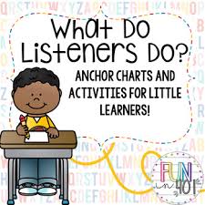 Good Listener Anchor Chart Worksheets Teaching Resources Tpt