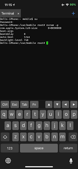 أول شئ سيكون إدخال هذا source الخاص بالمطور bingner و هو : Sam Bingner On Twitter Nvram P Doesn T Show The Boot Nonce Unless It S Just Been Unlocked Look At The Unc0ver Nvram P Log