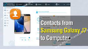 How to transfer pictures from samsung galaxy to computer? How To Backup Contacts From Samsung Galaxy J7 To Computer Youtube