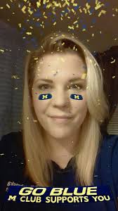 Michigan football team support