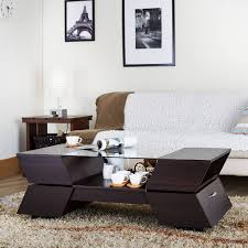 Homcom industrial coffee table side end table with 1 drawer, 1 open storage shelf, and a modern farmhouse style, white oak 4.4 out of 5 stars 62 $179.99 $ 179. Butterfly Modern Style Coffee Table Flat Packing Wood Furniture Manufacturer Slicethinner