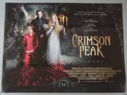 Anytime guillermo del toro releases something we know we are in for a visual smorgasbord. Crimson Peak Modern Film Posters Original Poster Vintage Film And Movie Posters