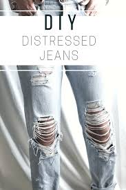 Using a tweezer pull out all the blue threads. How To Distress Jeans 5 Different Ways Lifestyle