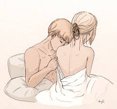 Rule 34 - 1boy 1girls Annie Leonhardt Armin Arlert Attack On Titan Bare  Back Blonde Female Blonde Femaleblonde Male Blonde Hair Blonde Hair Male  Female Kissing Shoulder Male Malefemale Naughty Amyr K
