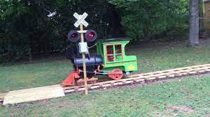 Hi, my name is sheldon anderson and this is my backyard garden railway blog. Grandfather Builds A Backyard Railroad With Arduino Arduino Blog