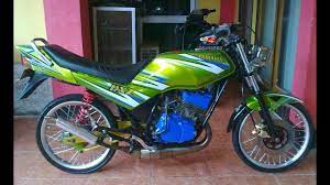 Rp 11.000.000 1994 yamaha rxz thn 1994. Motor Trend Modifikasi Video Modifikasi Motor Yamaha Rx Z Velg Jari Jari Terbaru Part 5 Youtube