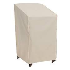 Elemental Tan Polyester Stacking Chairs Cover In The Patio Furniture Covers Department At Lowes Com In 2020 Chair Cover Patio Chair Covers Patio Furniture Covers